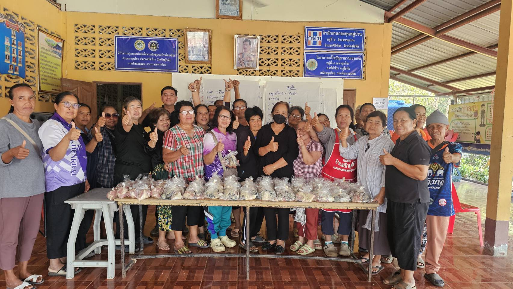 ดำเนินกิจกรรมตามโครงการส่งเสริมประชาชนเข้าถึงแหล่งเงินทุน(กลุ่มออมทรัพย์เพื่อการผลิต)