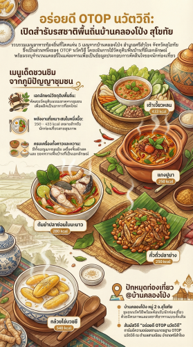 เชิญชวนท่องเที่ยวชุมชน OTOP นวัตวิถี บ้านคลองโป่ง